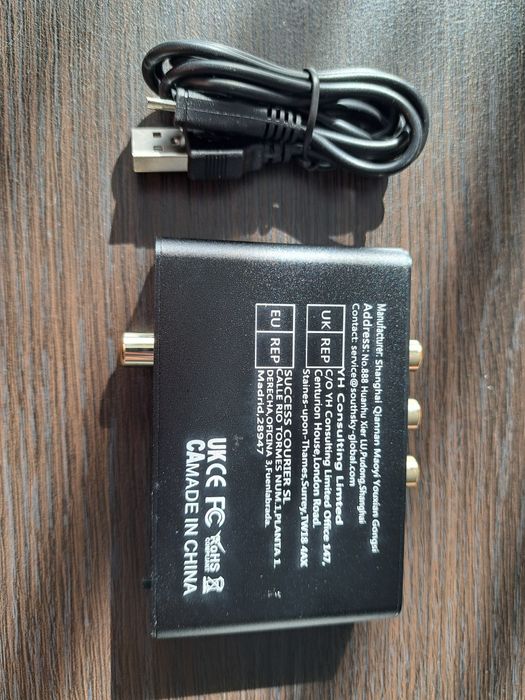 Przetwornik cyfrowo-analogowy Konwenter audio HDMI