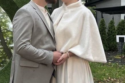 Накидка весільна