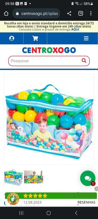 Parque Asalvo de viagem XXXL ( 1mx1m)