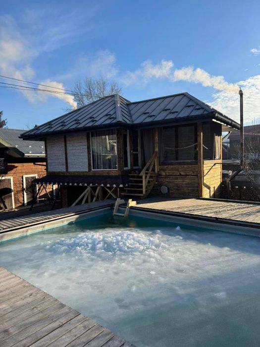 Відпочинок КАРПАТИ • Чан Джакузі Сауна Басейн • Котедж Екскурсія