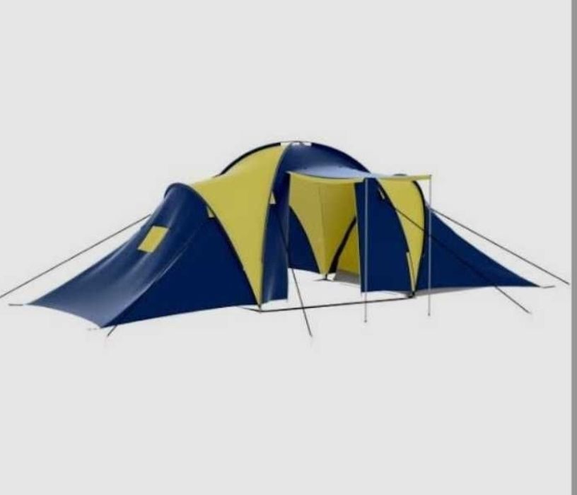 Tenda 2 quartos com sala ao meio