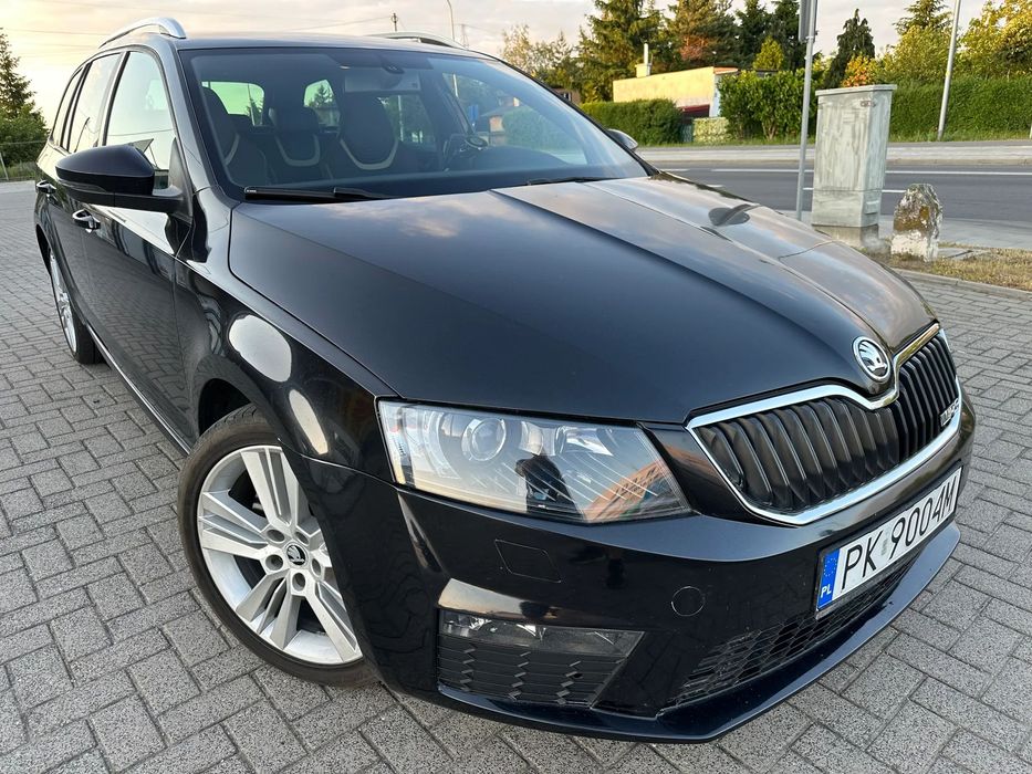 Skoda Octavia 2.0 Tdi RS-Niskki przebieg-164tys Nagłośnieni canton