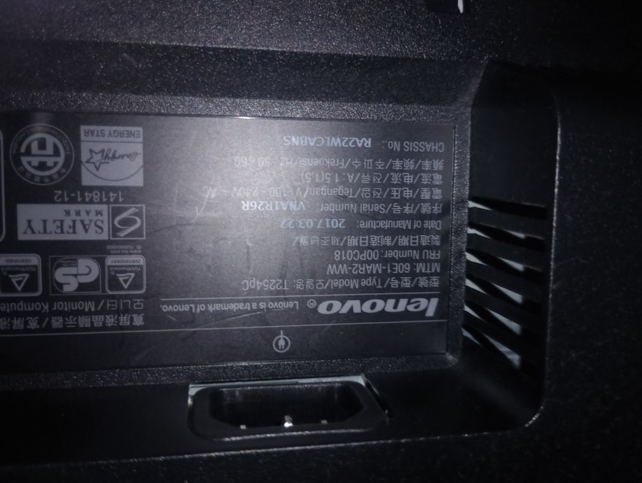 Monitor Lenovo ThinkVision