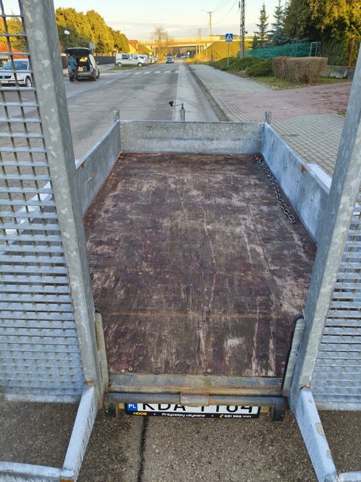 DMC 2600 kg. Mocna przyczepa pod minikoparkę