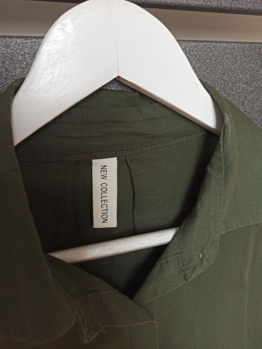 Zielona koszula oversize