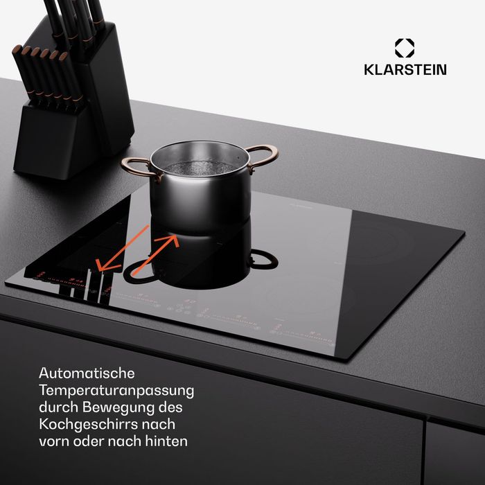 Керамическая индукционная плита Masterzone 60 Hybrid Kochfeld 7200 Вт,