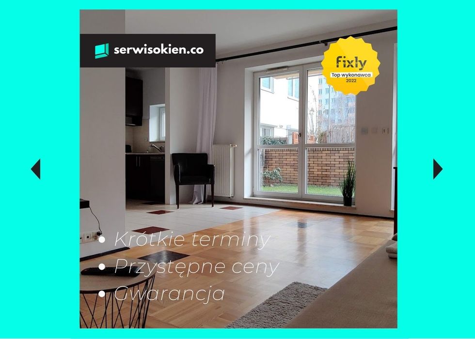 Naprawa okien serwis regulacja uszczelnianie