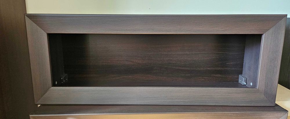 półka Largo ciemny brąz / wenge BRW