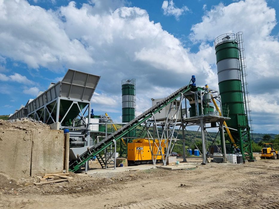 Стаціонарний бетонний завод / вузол АБЗУ-110 (110м3/год) від виробника