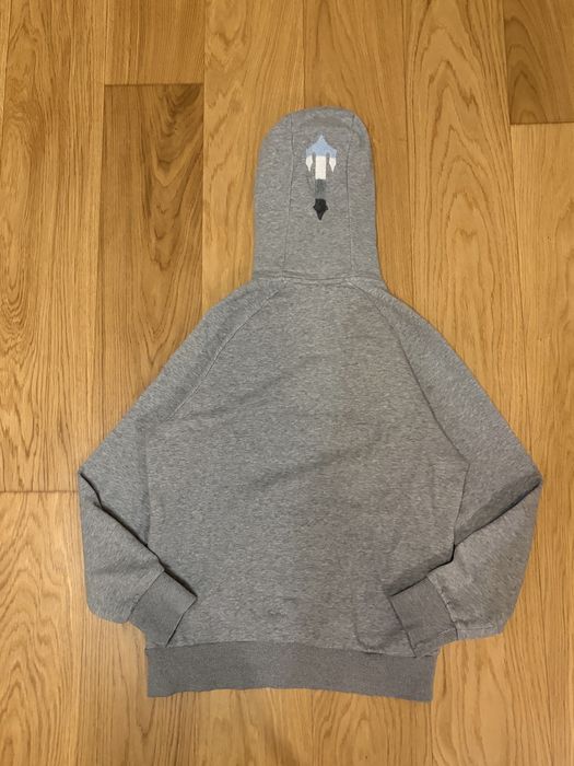 Trapstar men's grey hoodie
