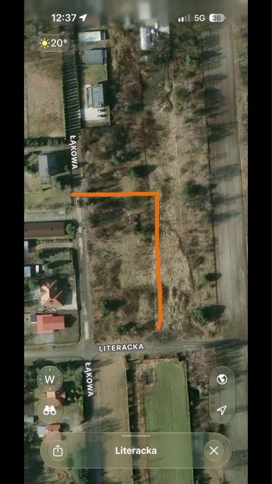 Sprzedam dzialke budowlano-rolna ul.Łąkowa Rzgów