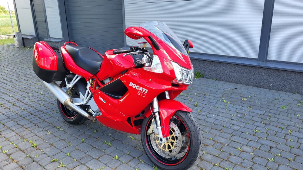 Ducati ST3 Touring lift bezwypadkowy kufry