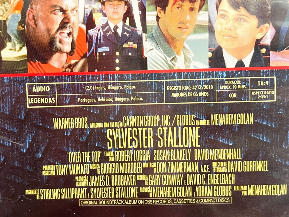 DVD Original – Over the Top -Sylvester Stallone