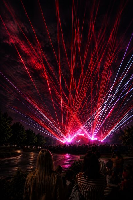 Pokazy Laserowe/Harfa Laserowa/ zamiast fajerwerków