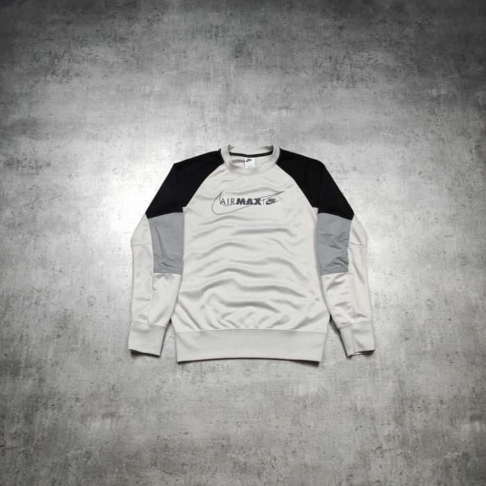 MĘSKA Bluza PREMIUM Duże Logo Kieszonka Sportswear Nike AIR Max Swoosh