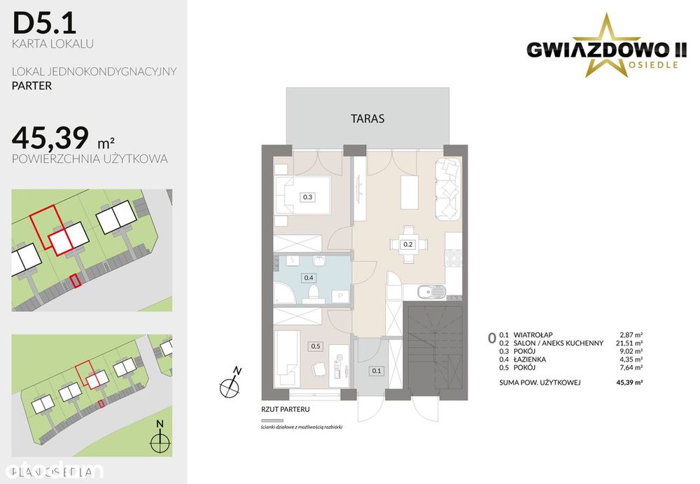 Bezczynszowe mieszkanie z parking+PV 3,0 kW|15 min od POZ|BEZPOŚREDNIO