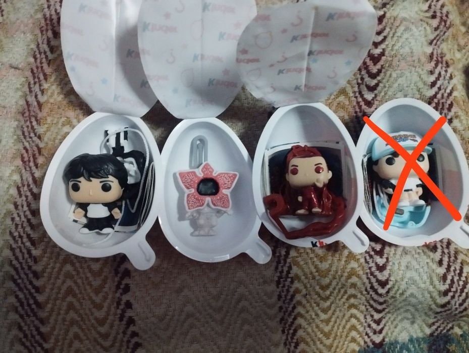 Фігурки дивні дива, обмін на фігурку Єдді.  stranger things