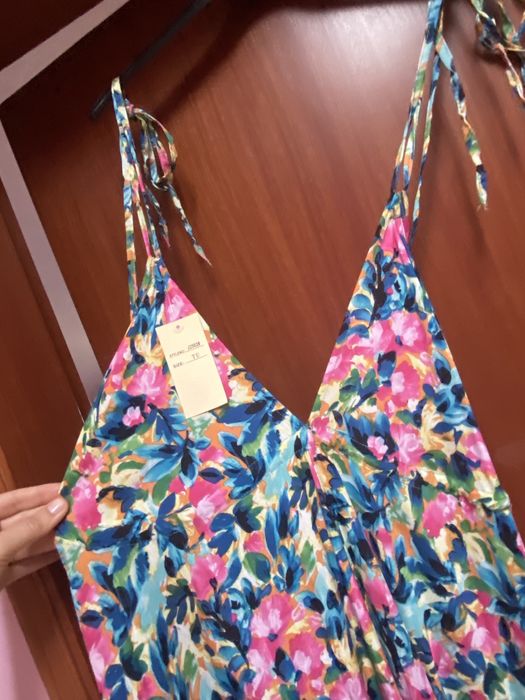 Vestido Maxi Verao Estampado • TU (novo)