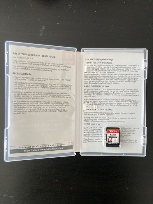 The Witcher – Wild Hunt, Complete Edition, Nintendo Switch64354225350786122