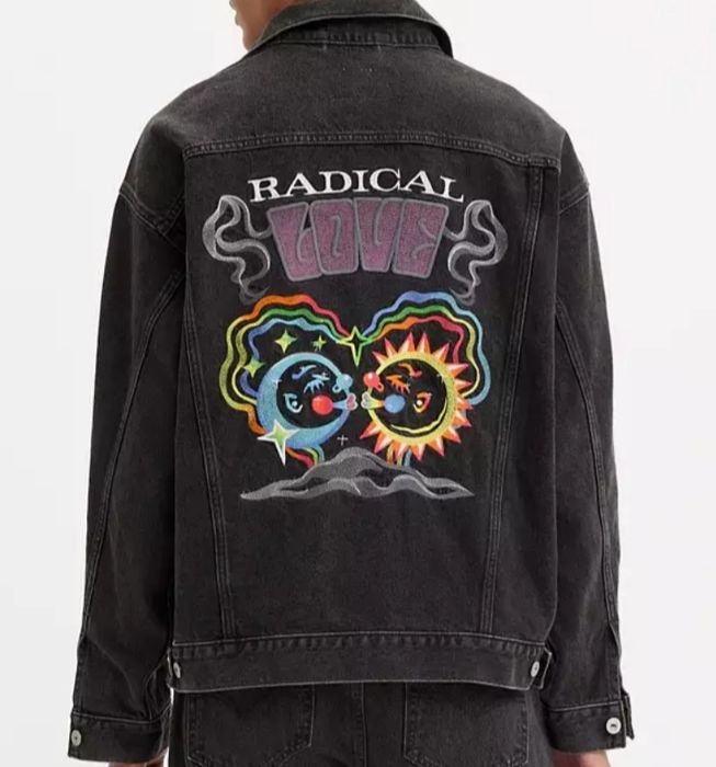 Джинсова куртка Levis Limited Edition «Radical Love»