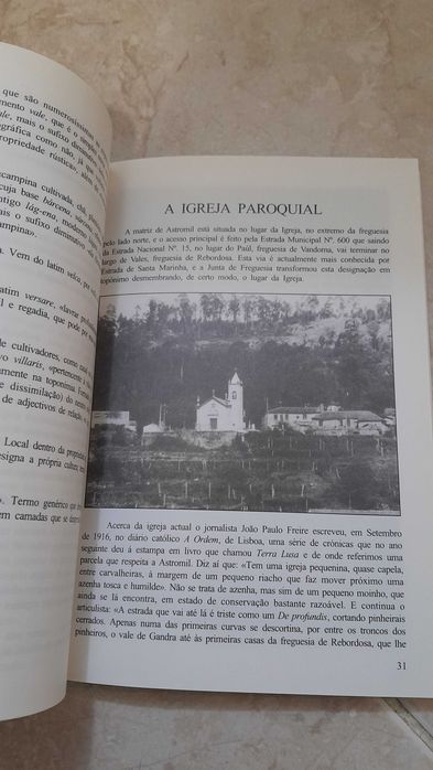 Monografia do Concelho de Paredes : 2 Freguesia de Astromil
