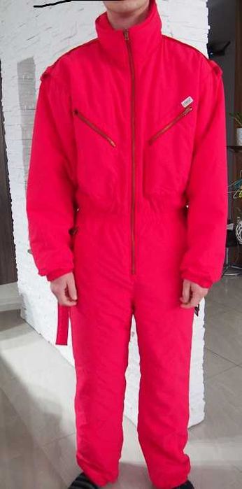 Kombinezon narciarski zimowy 50/M 188 cm męski Fuksja (róż)