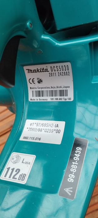 Pilarka spalinowa Makita DCS5030 3.8km