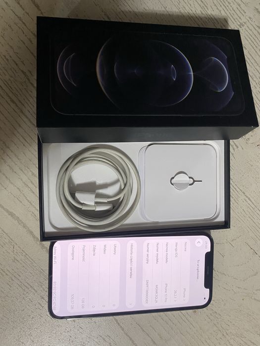 Iphone 12 pro 128gb szary ladny stan