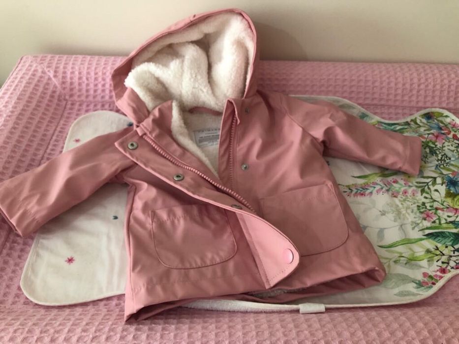 Parka interior Pêlo - Menina 0-3 meses