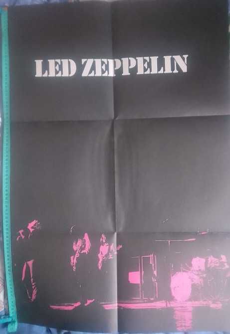 Poster Led Zeppelin (1971, Atlantic P8041A, 830x590 mm, Japan)