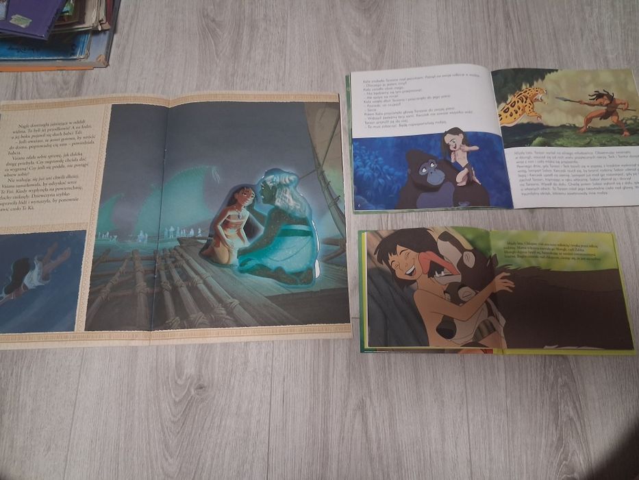 Disney Vaiana Tarzan Ksiega dzungli