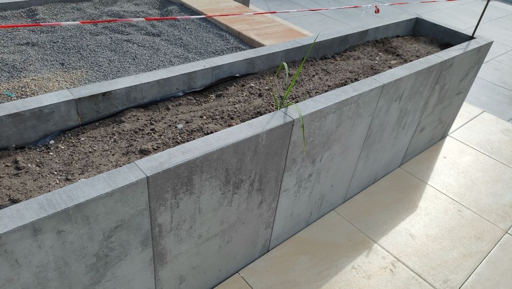 Donice betonowe donica doniczka kwietnik klomb