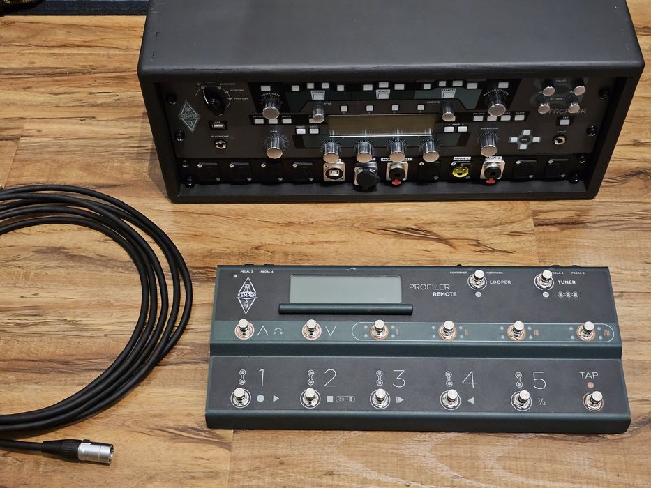Kemper Rack + Remote + akcesoria