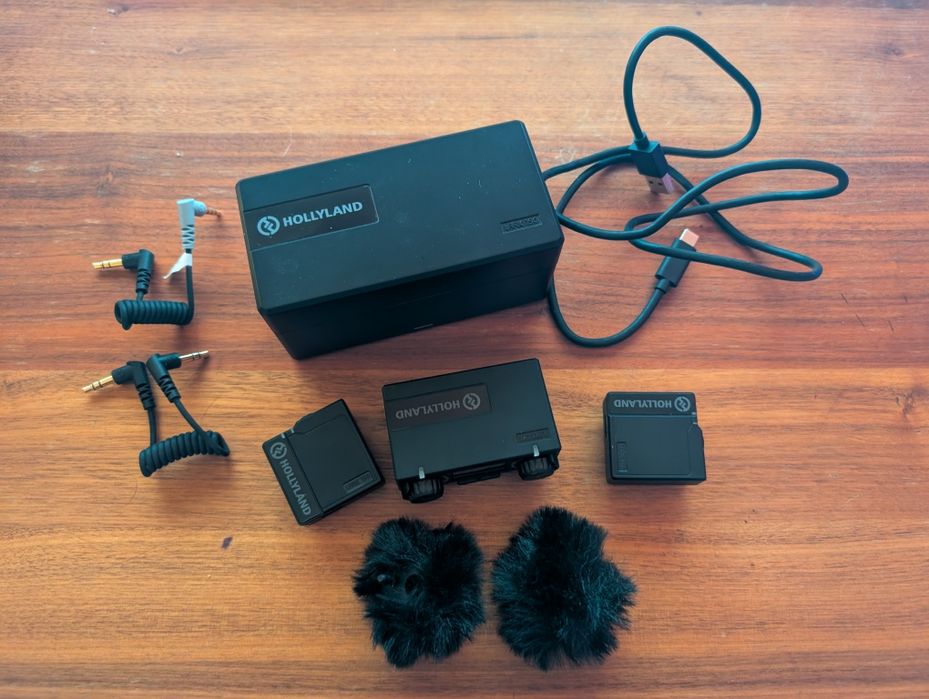 Microfones sem fio Hollyland Lark 150 (oportunidade)