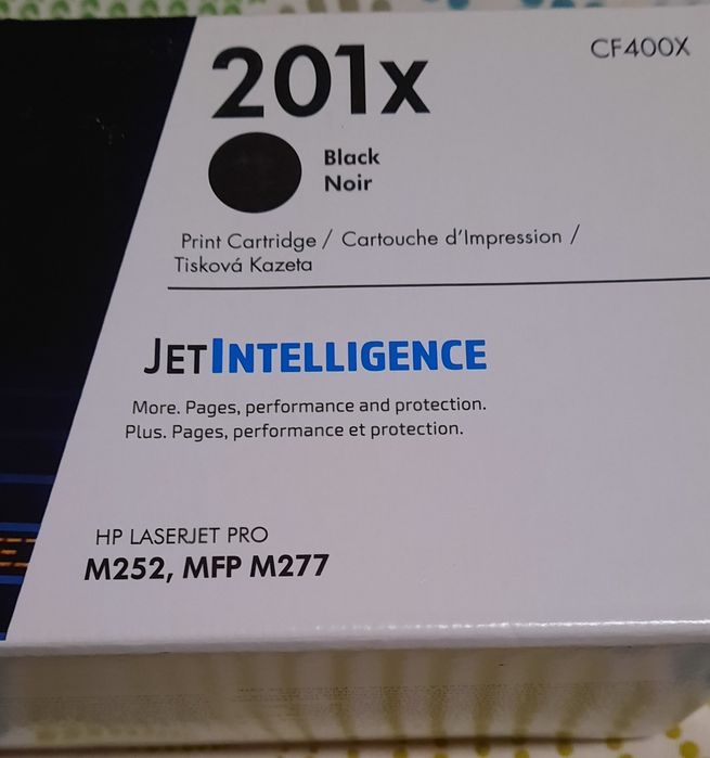 Toner HP laserjet preto original 201x