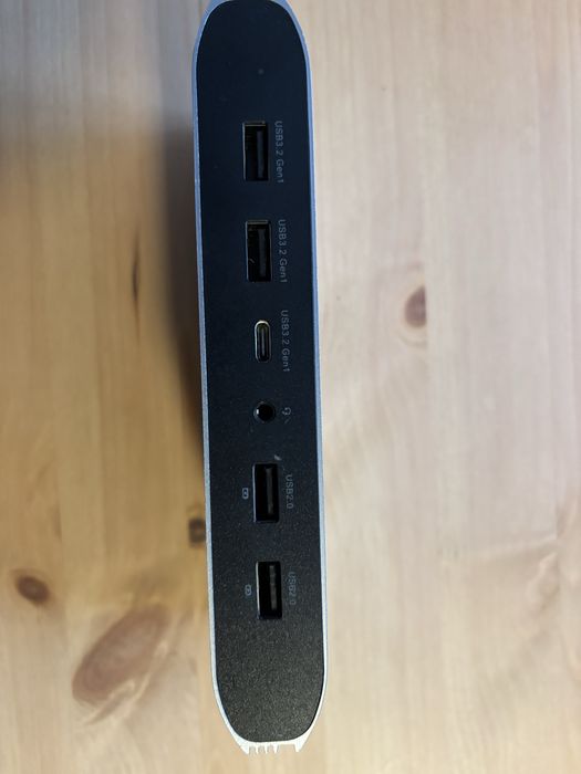 Stacja dokująca Minisopuru (DisplayLink) – 12 portów, 3 monitory 4K