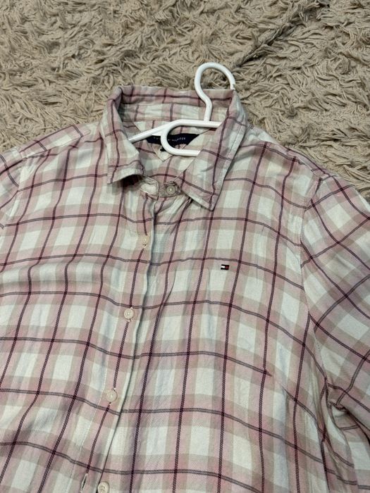 Рожева рубашка в клінтку Tommy Hilfiger