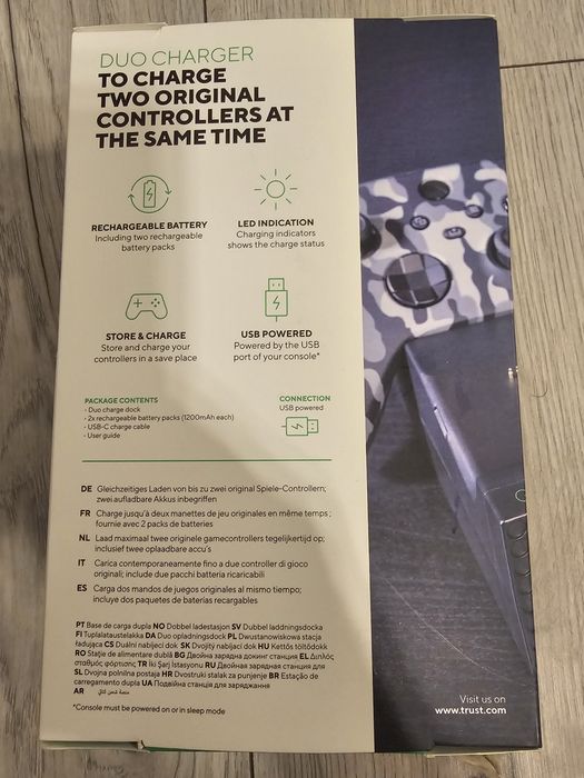 Stacja dokująca GXT 250 Duo Charging Dock do padów Xbox Series X / S