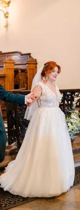 Suknia Ślubna Księżniczka rozm. 40/42