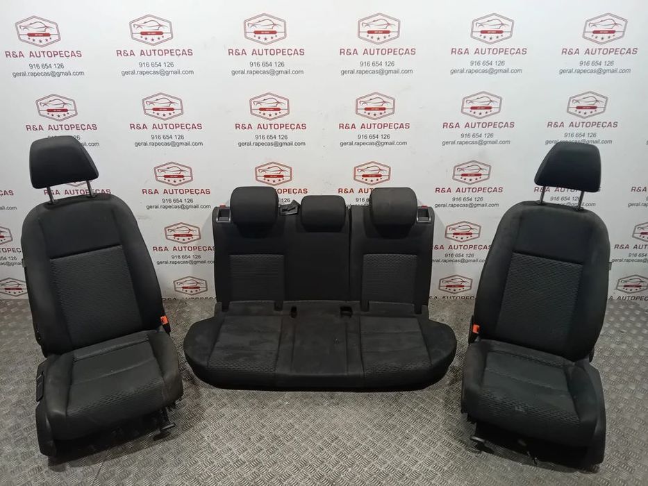 Conjunto de Bancos Golf 6 VI  5 Portas em Tecido Original