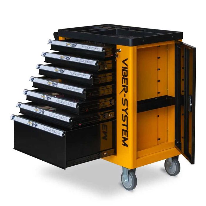 Wózek warsztatowy narzędziowy szafka narzędziowa z wyposażeniem