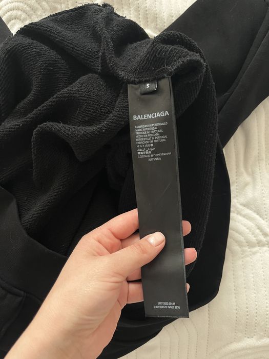 Bluza z kapturem Balenciaga  unisex oversize