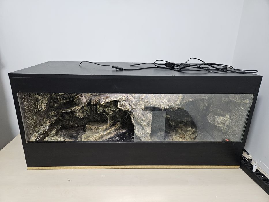 Terrarium 120x50x54 Agama, Gekon, Jaszczurka