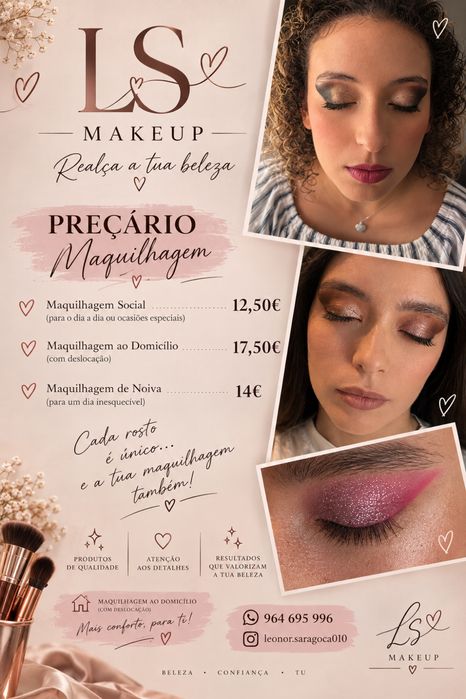 Maquilhagem profissional!