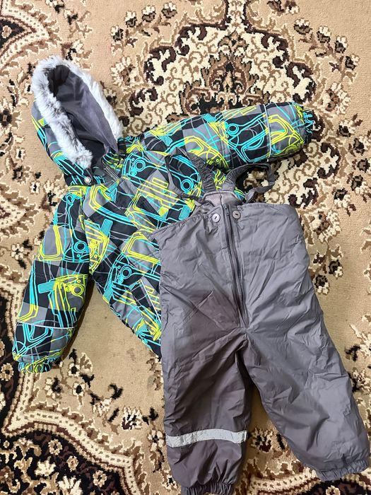 Зимовий комплект костюм комбінезон Lenne 86+6