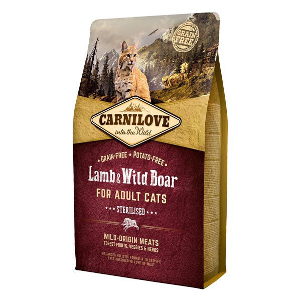 Carnilove lamb&wild boar 4 кг