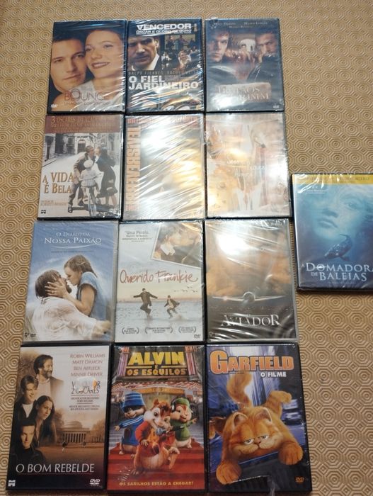 13 filmes DVDS novos e selados