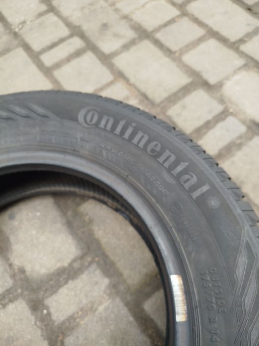 Продам літні шини 175/70/14 continental