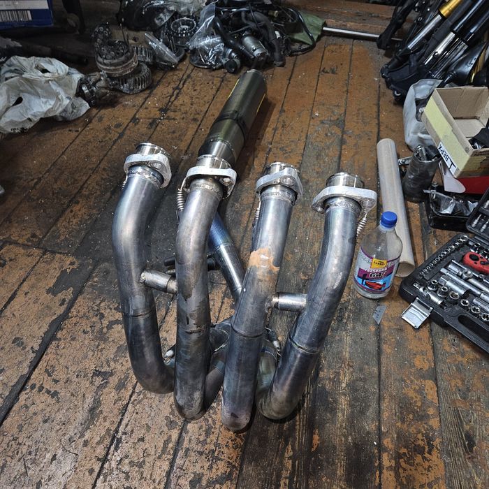 Ямаха р6.Yamaha r6 99-02 Полный выхлоп