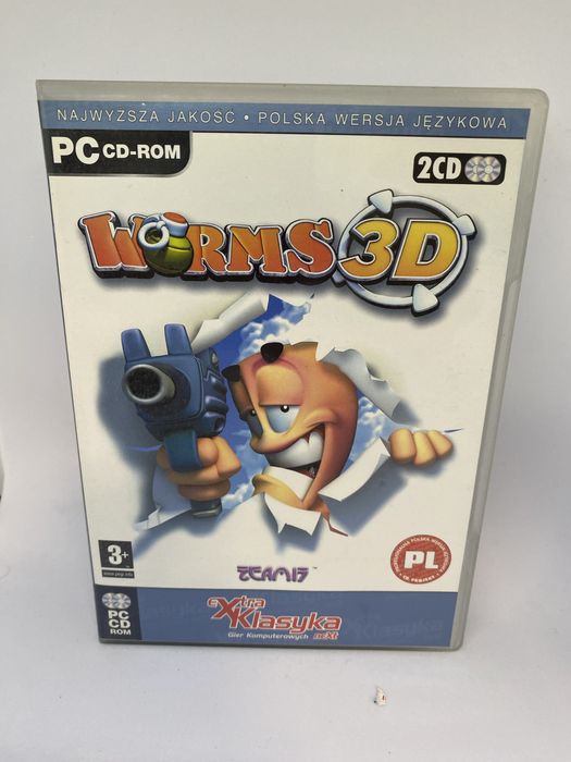 Gra Worms 3D PC komputerowa pc pudełkowa PL extra klasyka